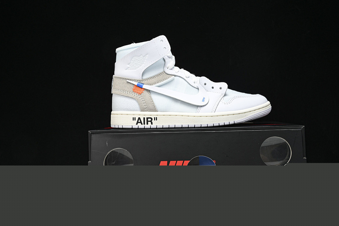 Virgil Abloh Archive x Air Jordan 1 High OG “Alaska” AA3834-100