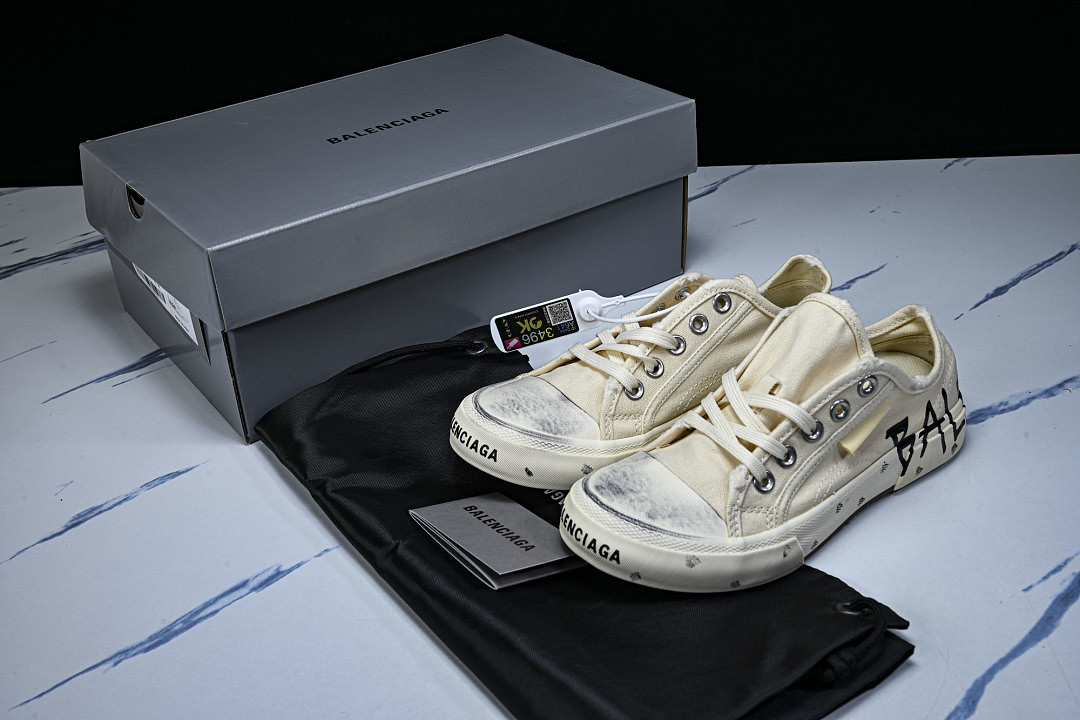 Ba1en*iaga Paris Low Sneaker W3RR5-9010