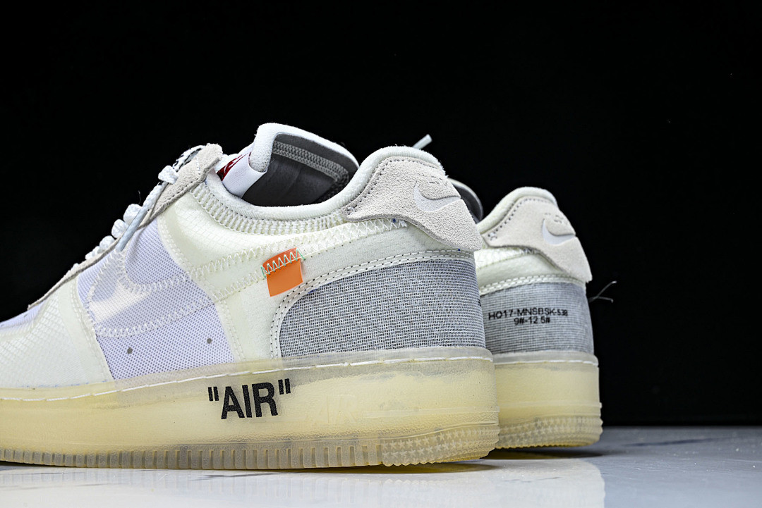 OFF White x Nike AIR FORCE 1 LOW "All White" AO4606-100