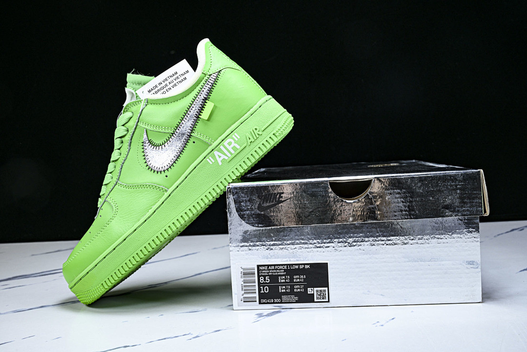 OFF White x Nike Air Force 1 Green DX1419-300