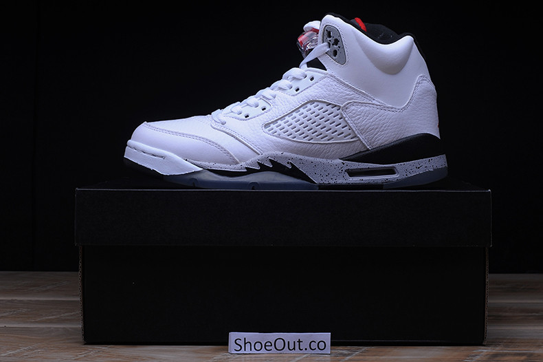 Air Jordan 5 Retro White Cement (GS) 440888-104