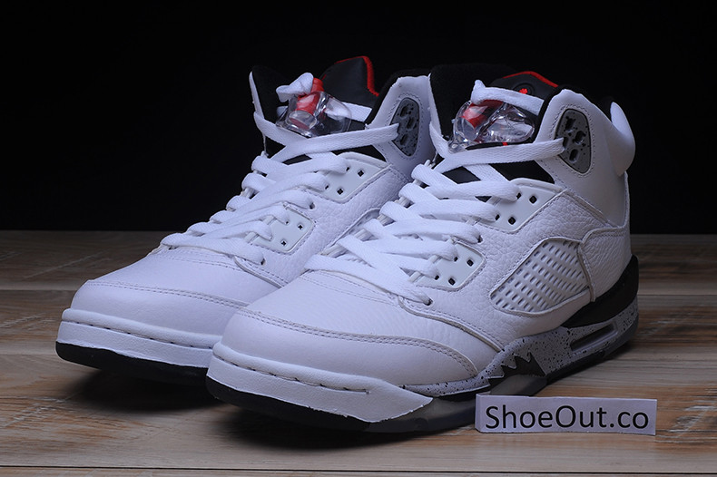 Air Jordan 5 Retro White Cement (GS) 440888-104