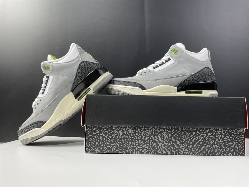 Jordan 3 Retro Chlorophyll 136064-006