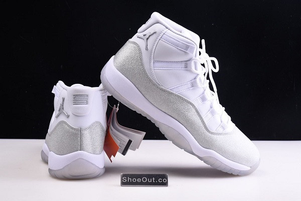 Air Jordan 11 Retro White Metallic Silver (W) AR0715-100