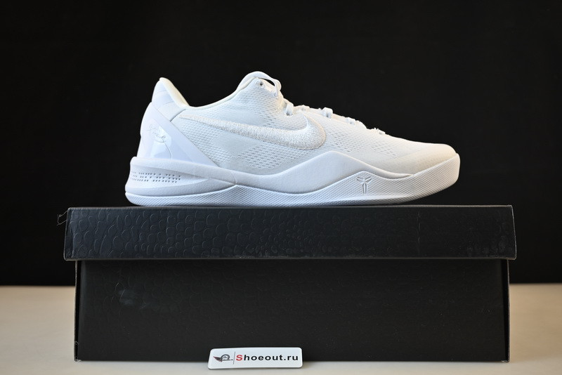 Nike Kobe 8 Protro Triple White FJ9364-100