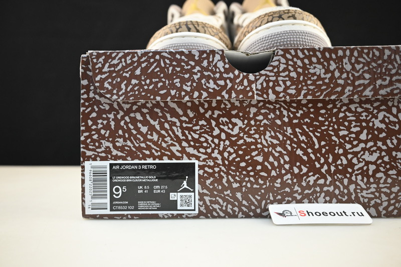 Air Jordan 3 “Palomino” CT8532-102