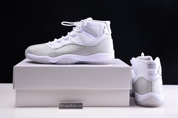 Air Jordan 11 Retro White Metallic Silver (W) AR0715-100