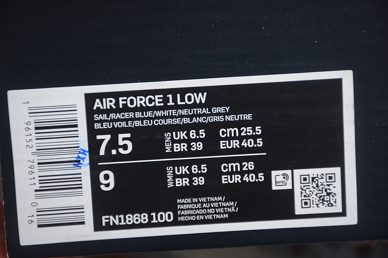 Nike Air Force 1 Low Jackie Robinson  FN1868-100