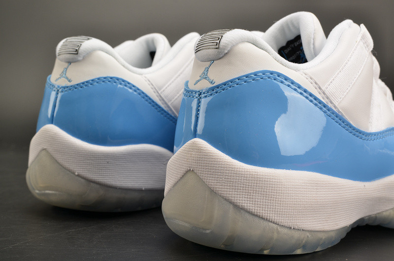 AIR JORDAN 11 RETRO LOW "CAROLINA 2017 RELEASE" mens 528895-106