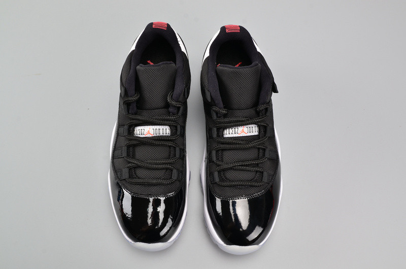 AIR JORDAN 11 RETRO LOW "INFRARED 23" black mens 528895-023