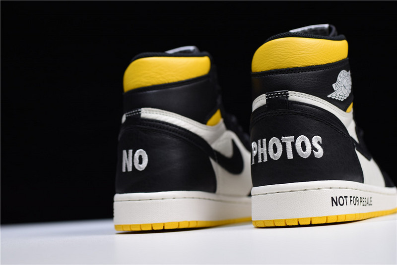 Air Jordan 1 Retro High OG NRG “Not For Resale” Varsity Maize 862428-107