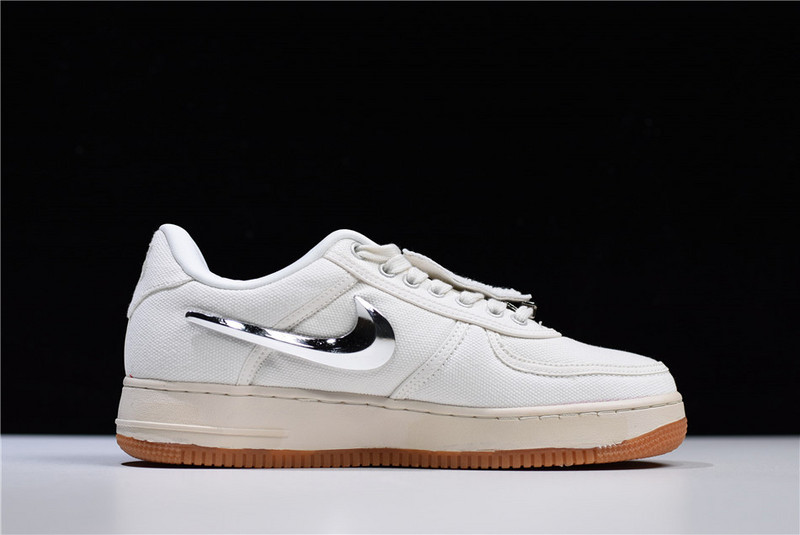 Travis Scott x Nike Air Force 1 Low “Sail” AQ4211-101
