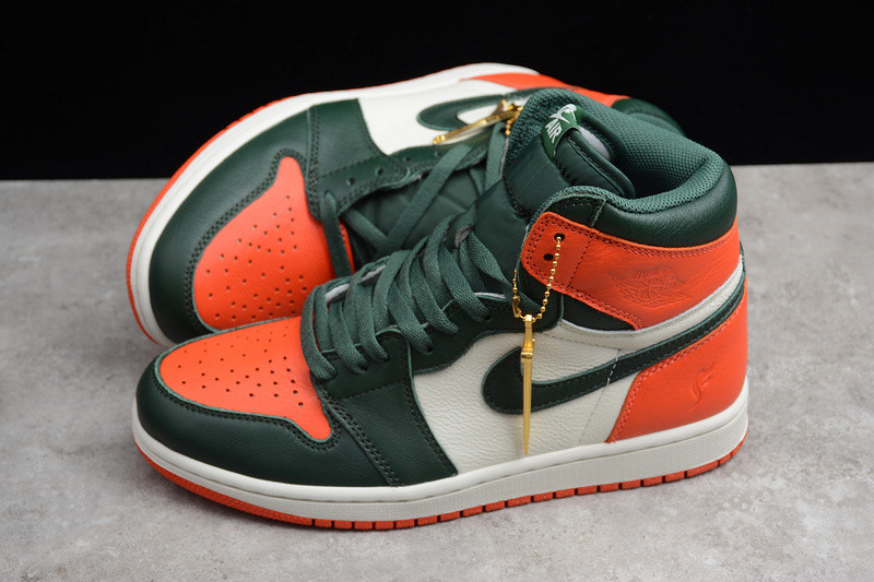 SoleFly x Air Jordan 1 Retro High OG Sail/Fir-Team Orange AV3905-138