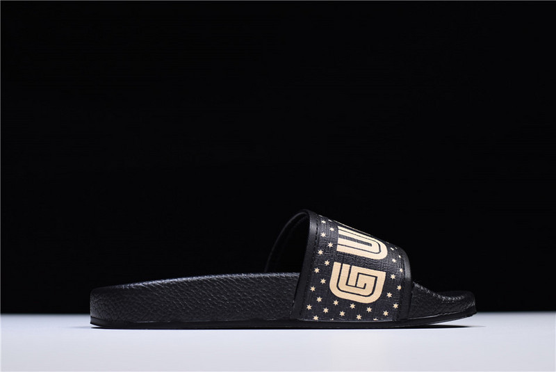 gc black s*p*e canvas G*u*iy print slide