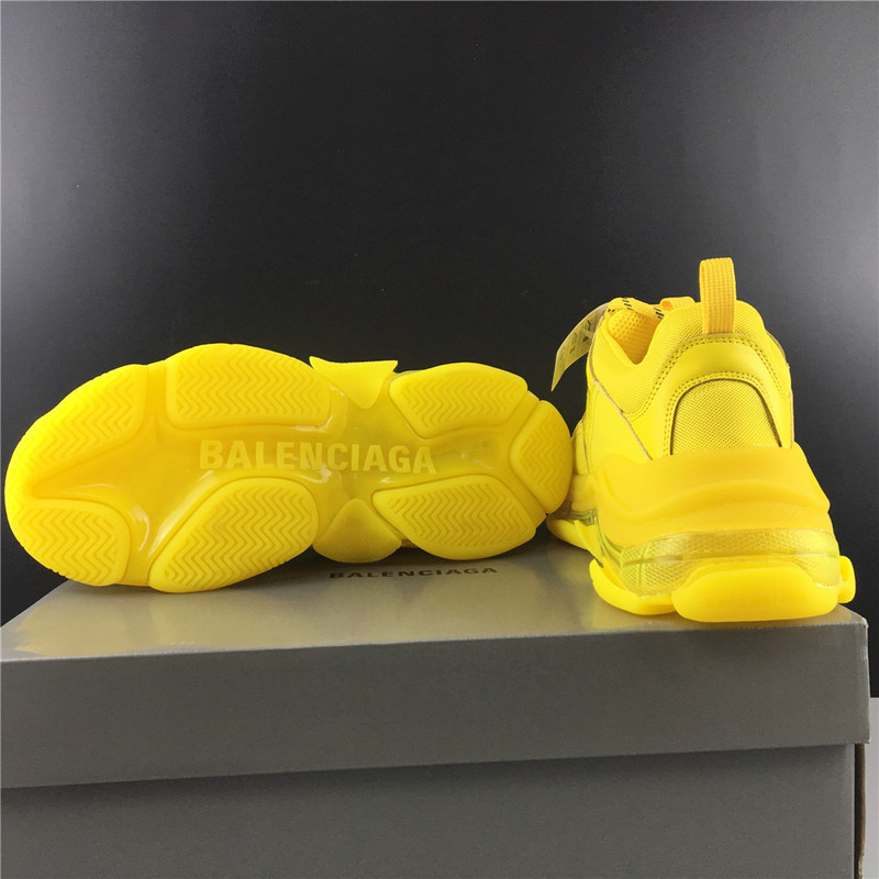 BLCG Triple S Clear Sole Yellow 524036 W09OH 1298