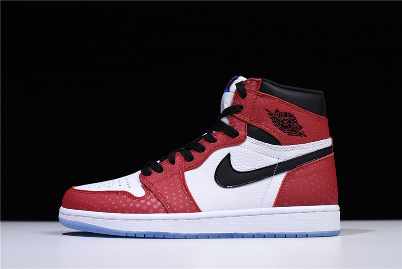 Air Jordan Retro 1 High Spider-man Origin Story 555088-602