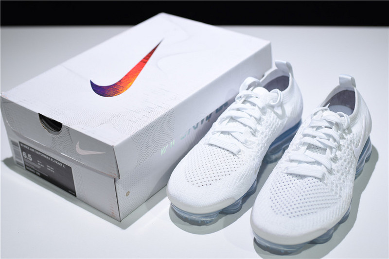 Nike Air VaporMax Flyknit 2.0 Triple White 942842-100