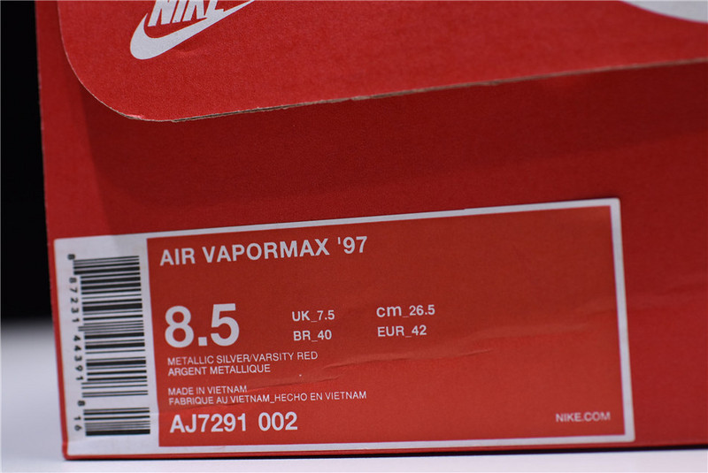 Nike Air VaporMax 97 Silver Bullet AJ7291-002