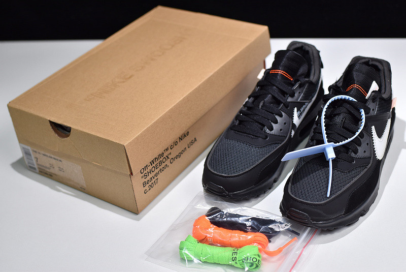 OF x Nike Air Max 90 “Black” AA7293-001