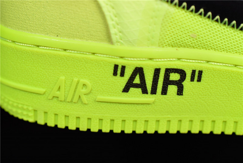 OFF White x Nike Air Force 1 Low “Volt” AO4606-700