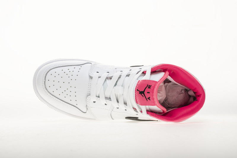 Air Jordan 1 Retro Mid "Hyper Pink" GS 555112-106