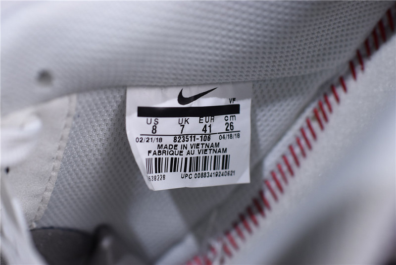 Nike Air Force 1 Low LV8 3D Chenille S* White Red Blue  823511-106