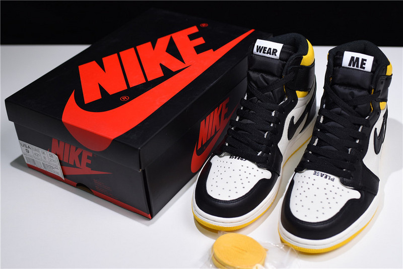 Air Jordan 1 Retro High OG NRG “Not For Resale” Varsity Maize 862428-107