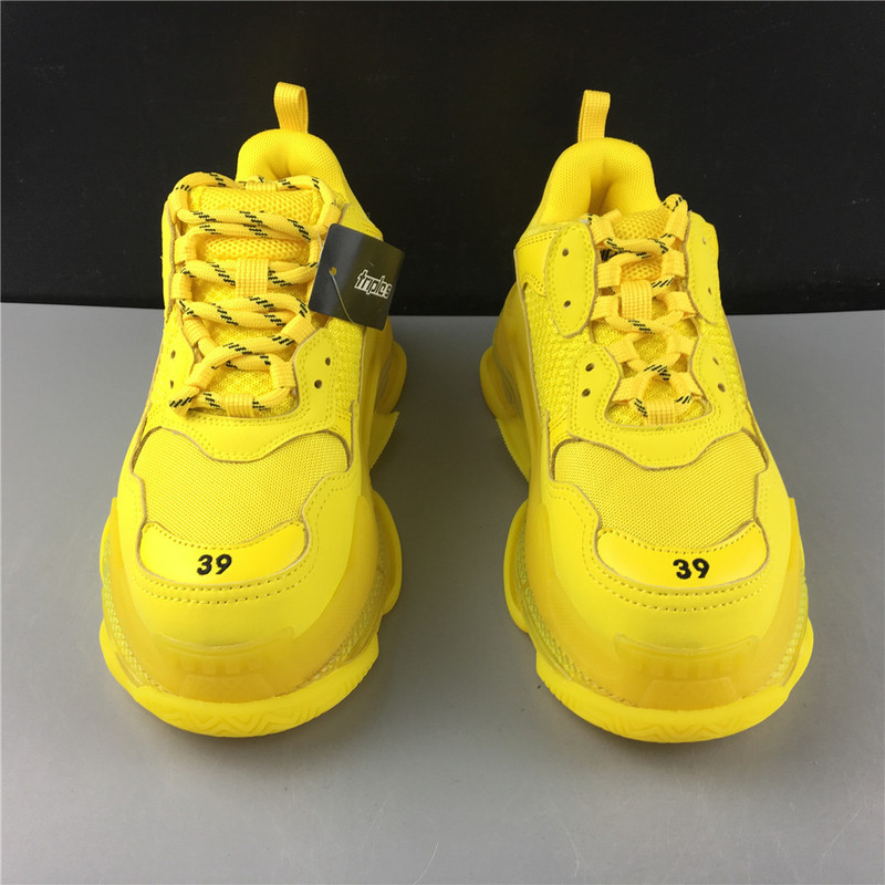 BLCG Triple S Clear Sole Yellow 524036 W09OH 1298