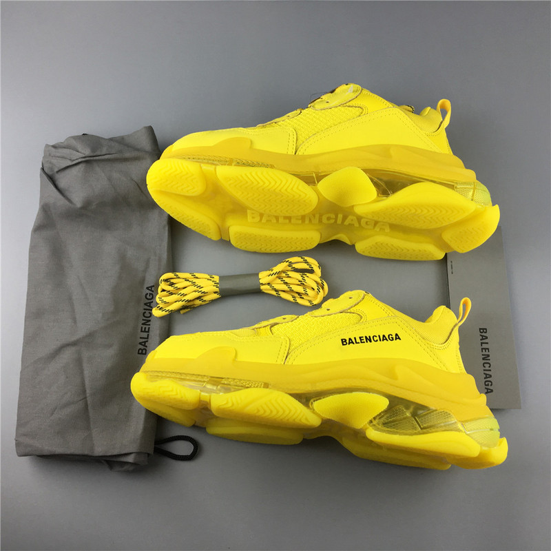 BLCG Triple S Clear Sole Yellow 524036 W09OH 1298
