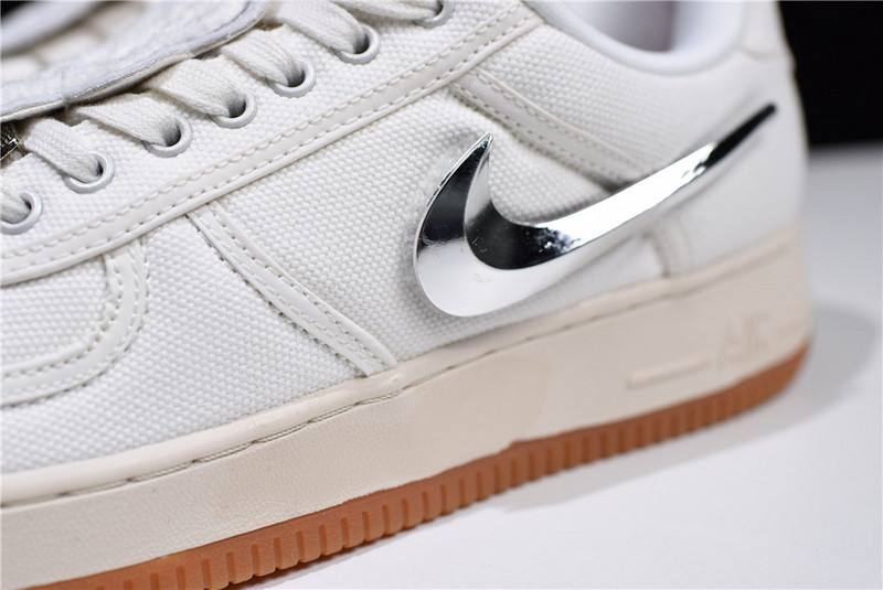 Travis Scott x Nike Air Force 1 Low “Sail” AQ4211-101