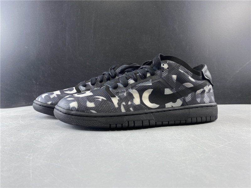 Comme des Garcons x Nike Dunk Low Print Black CZ2675-001
