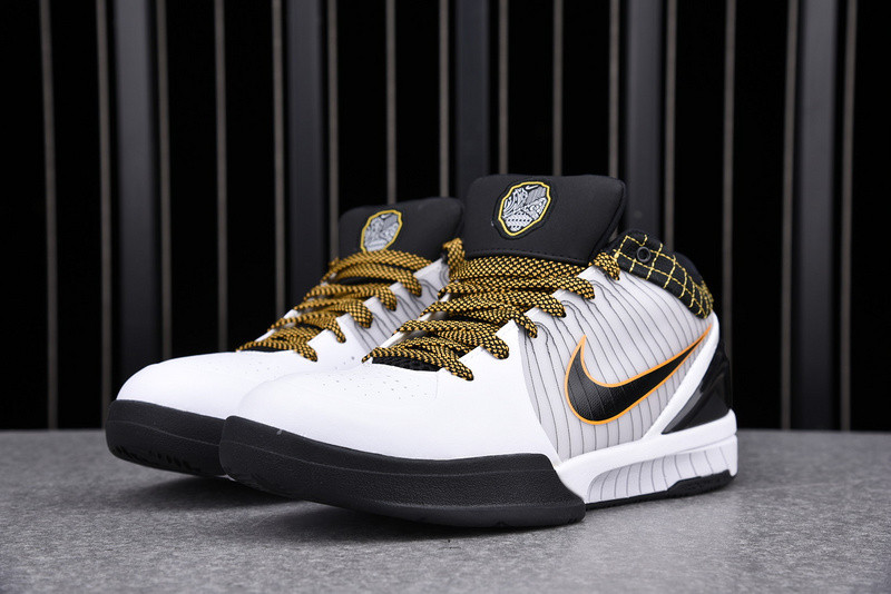 Nike Kobe 4 Protro White Black Del Sol AV6339-101