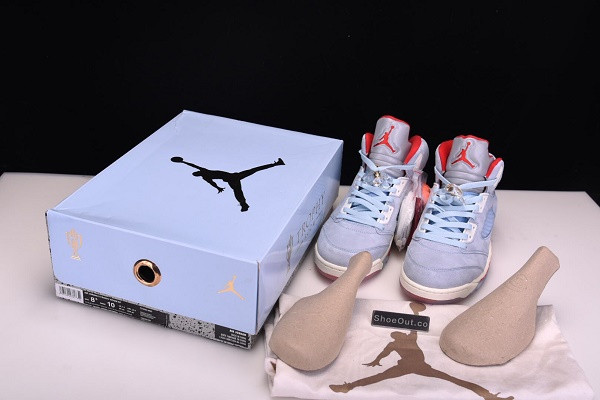 Trophy Room x Air Jordan 5 JSP Ice Blue CI1899-400