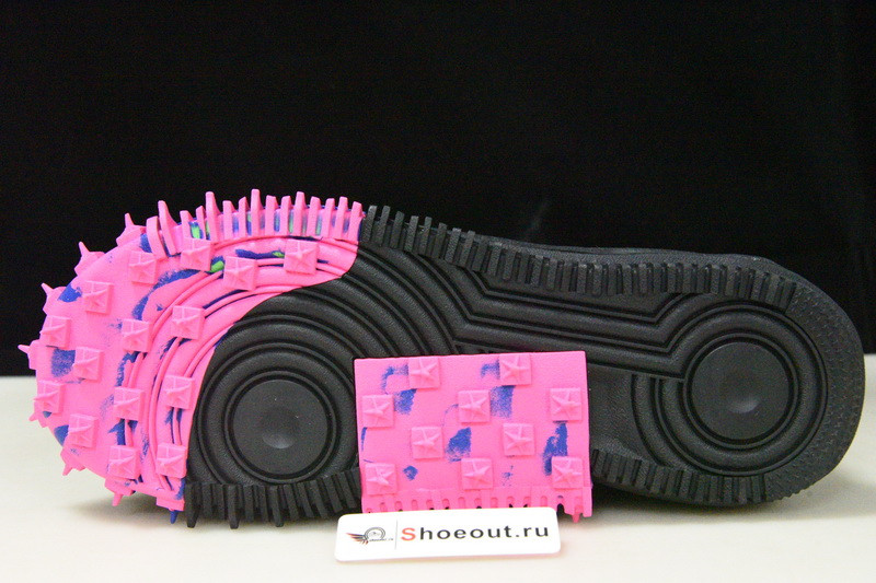 OF x Nike Air Force 1 Mid Black DO6290-001