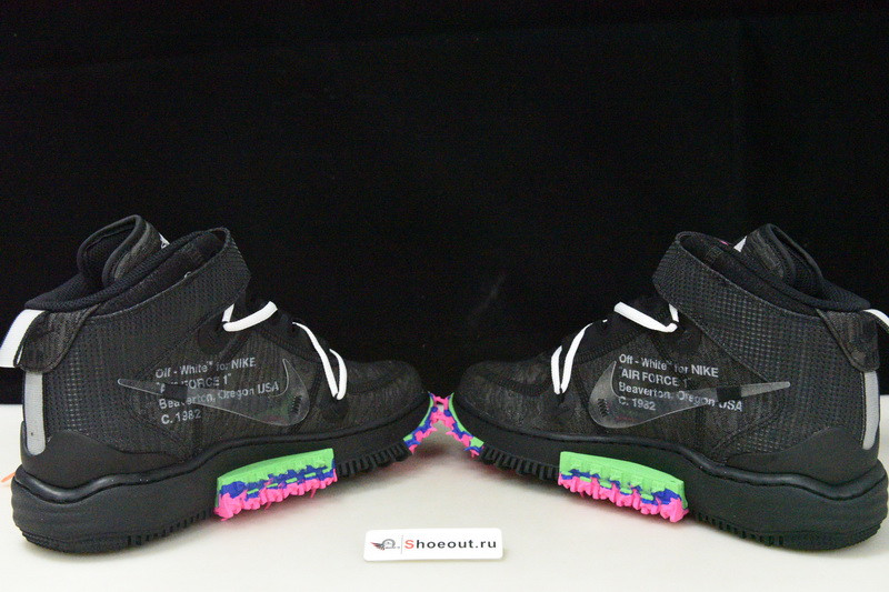 OF x Nike Air Force 1 Mid Black DO6290-001