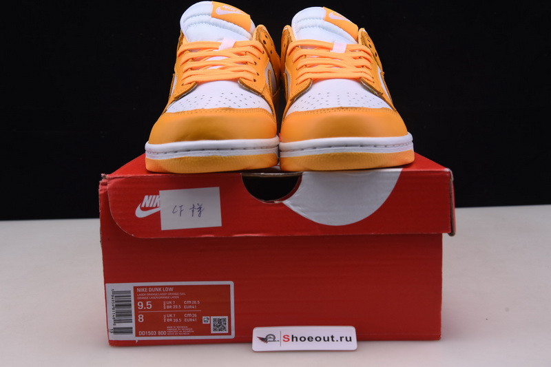 Nike Dunk Low WMNS “Laser Orange” DD1503-800