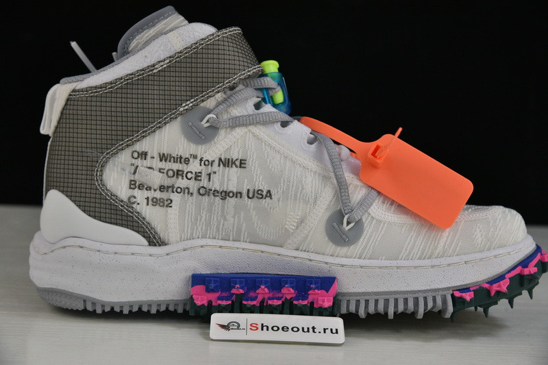 OF x Nike Air Force 1 Mid White DO6290-100