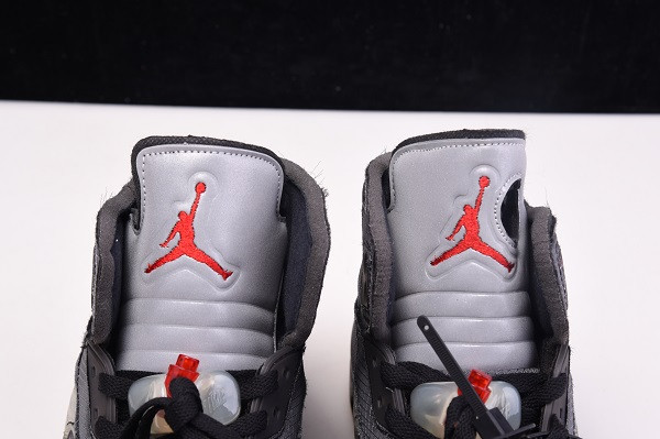 OFF White x Air Jordan 5 Black CT8480-001