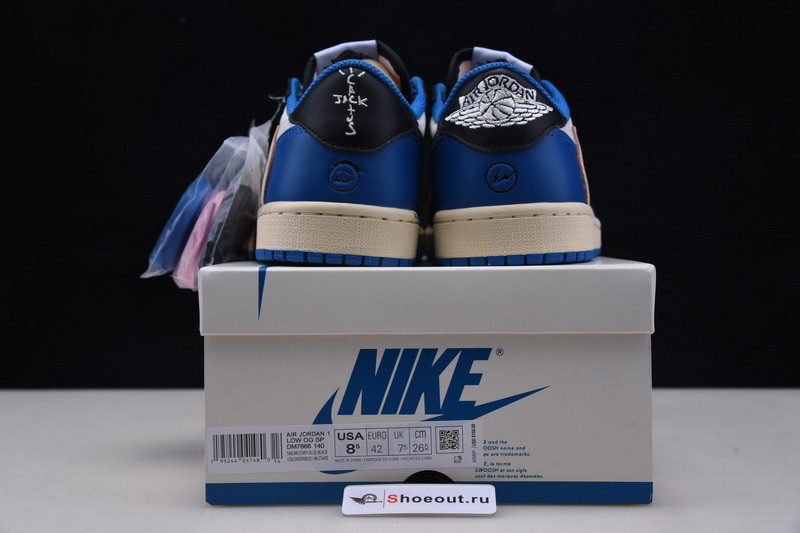 Travis Scott x Fragment x Air Jordan 1 High OG SP “Military Blue” DM7866-140