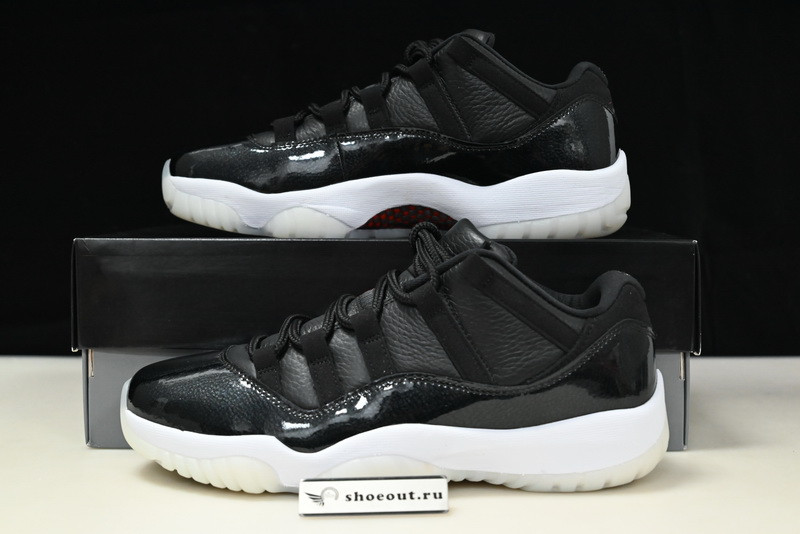 The Air Jordan 11 Low "72-10" AV2187-001