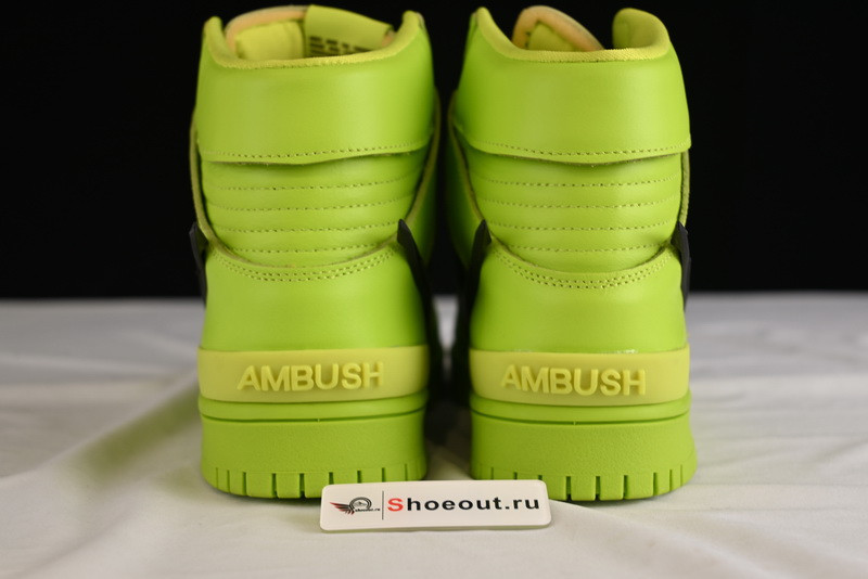 Ambush x Nike Dunk High “Flash Lime” CU7544-300
