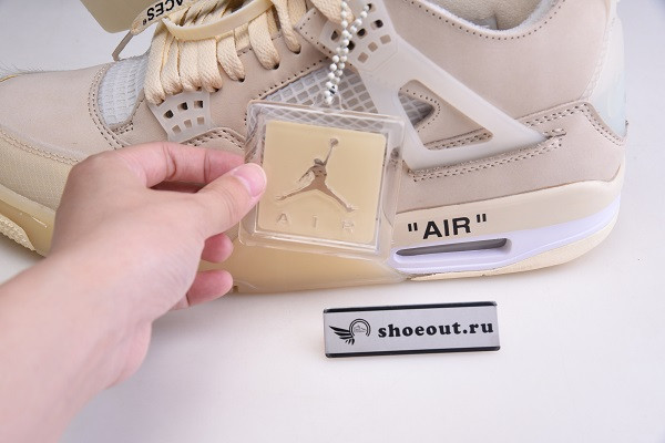 OFF White x Air Jordan 4 “Sail” CV9388-100