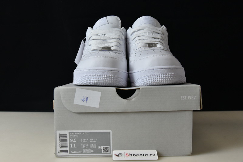 Nike Air Force 1 07 All Triple White Classic  Shoes Sneakers AF1 315122-111