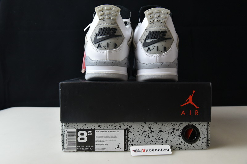 Air Jordan 4 OG “White Cement”  840606-192