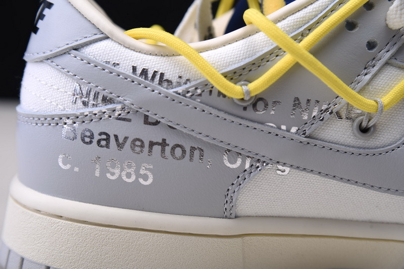 OF x Nk Dunk Low NO.27 Of 50 DM1602-120