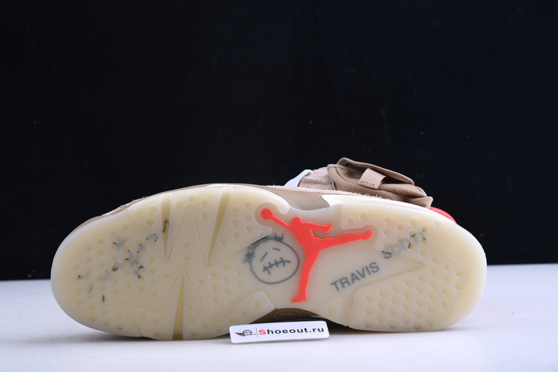 Jordan 6 Retro Travis Scott British Khaki DH0690-200
