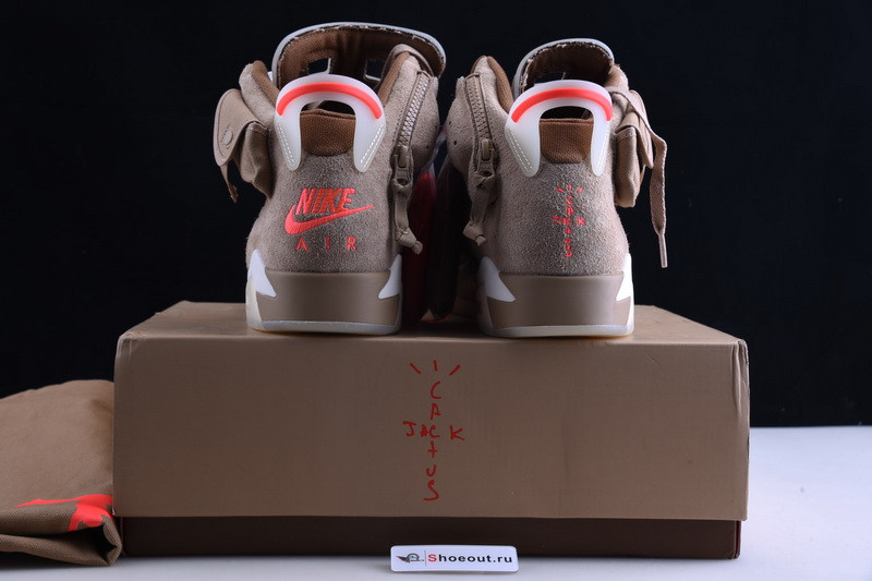 Jordan 6 Retro Travis Scott British Khaki DH0690-200