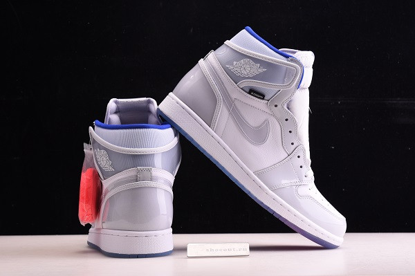 Air Jordan 1 Retro High Zoom White Racer Blue CK6637-104