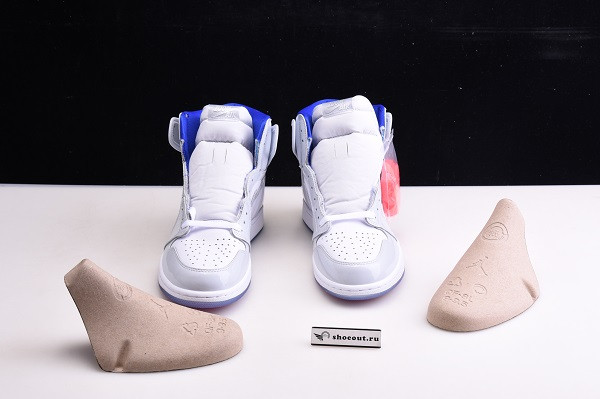 Air Jordan 1 Retro High Zoom White Racer Blue CK6637-104