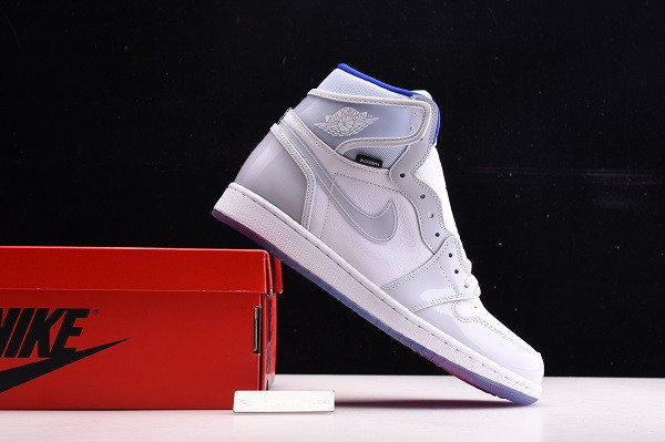 Air Jordan 1 Retro High Zoom White Racer Blue CK6637-104